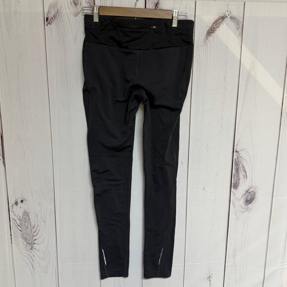 The North Face Fleece-Lined Leggings Women’s Medium Dark Gray EUC - Picture 3 of 11